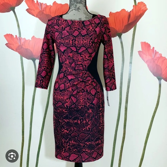ANTONIO MELANI Dresses & Skirts - Antonio melani snake skin dress